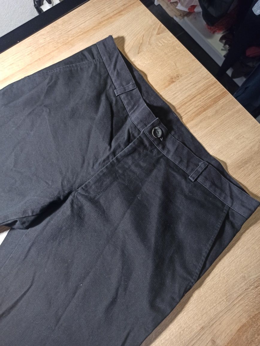 Czarne spodnie męskie handmade