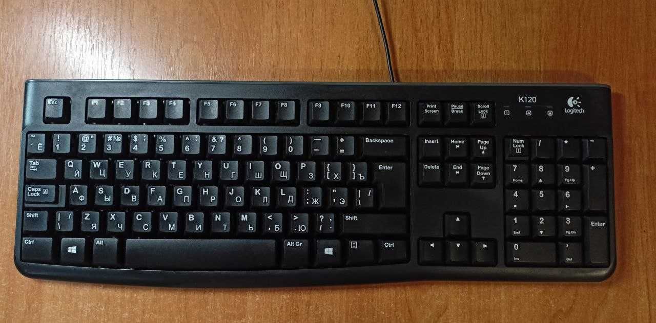 Клавіатура мембранна Logitech K120 USB