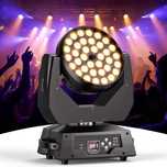 UKING Głowa ruchoma WASH DJ 36x10W RGBW Zoom Beam Wash DMX512 ZQ02253