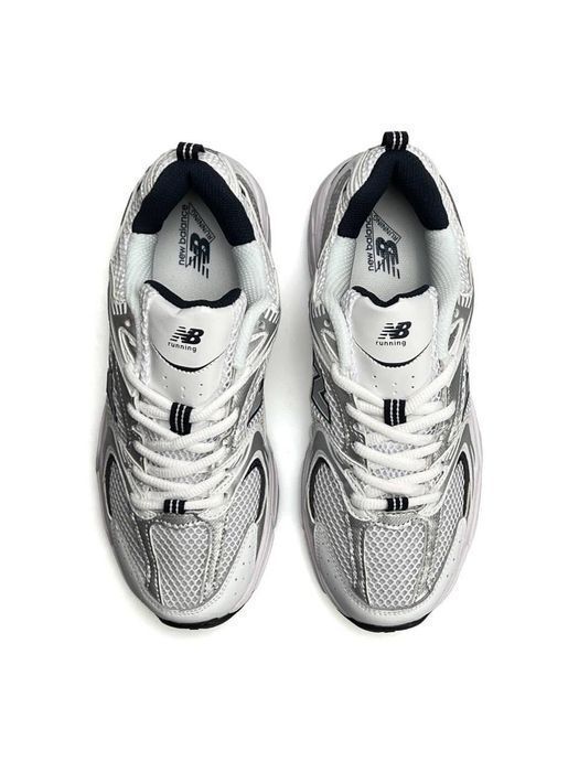 Кроссовки New Balance 530 оригинал White Navy Silver женские белые