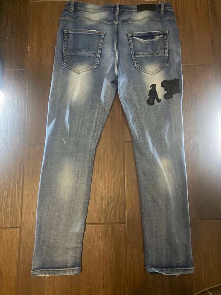 Amiri jeans blue