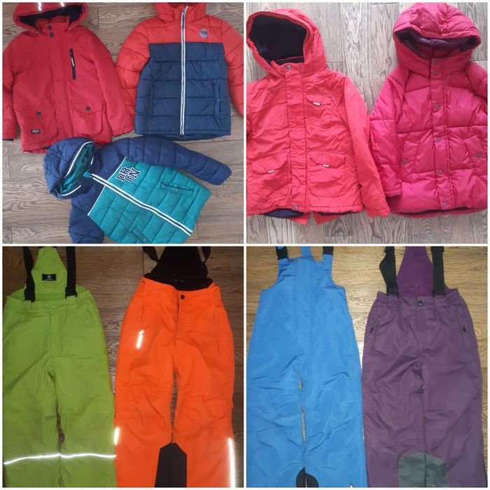 Куртка ZARA 122-128см.  / Комбенизон 110-116см