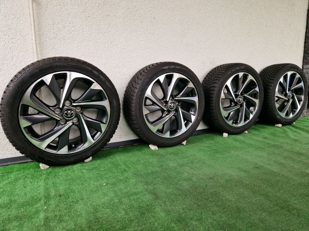 225/45r17 Toyota Corolla Auris Alufelgi 17 5x114.3 ET50 Koła Zimowe