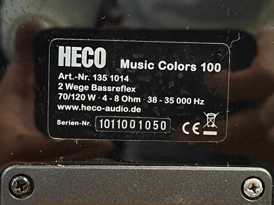 Kolumny podstawkowe Heco Music Colors 100 Audio Room