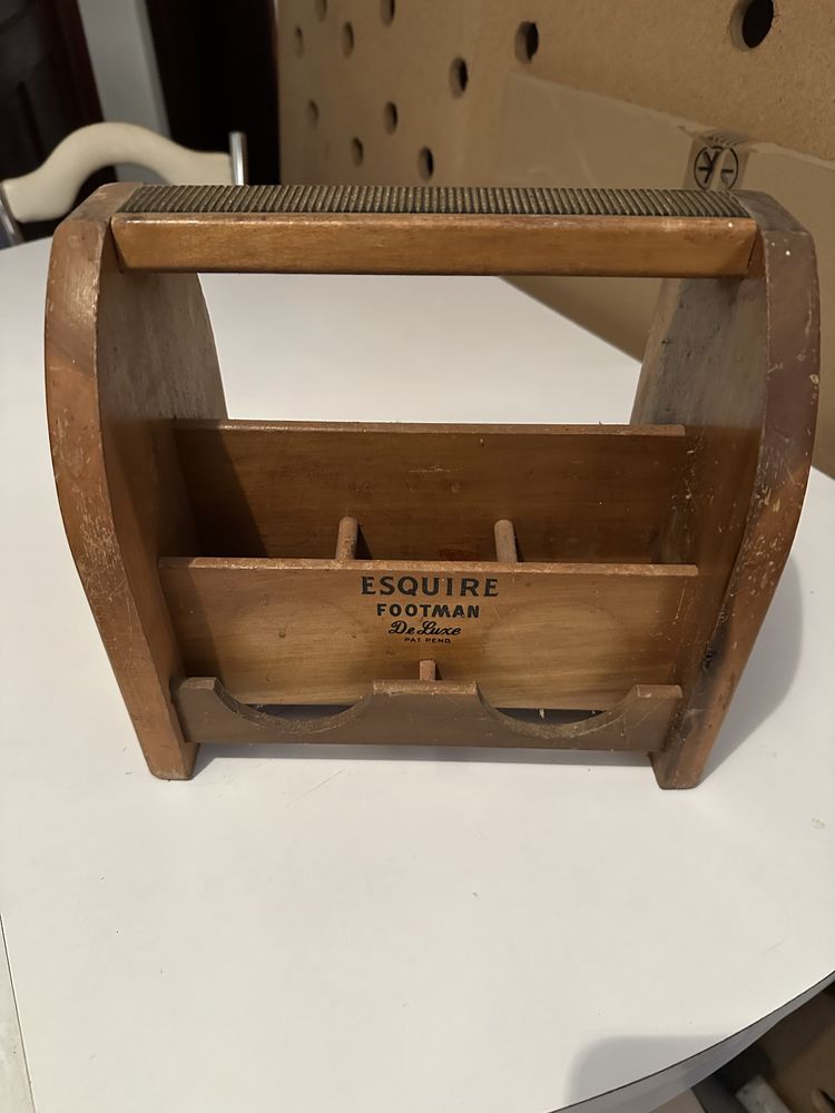 Caixa vintage de engraixe