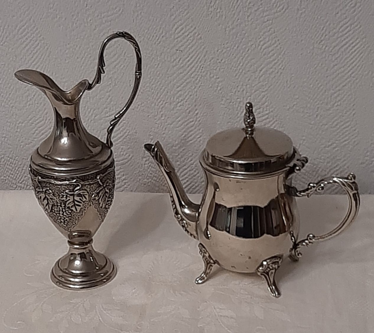 Винтажные, коллекционные предметы декора "Кувшин и кофейник", 70 годы