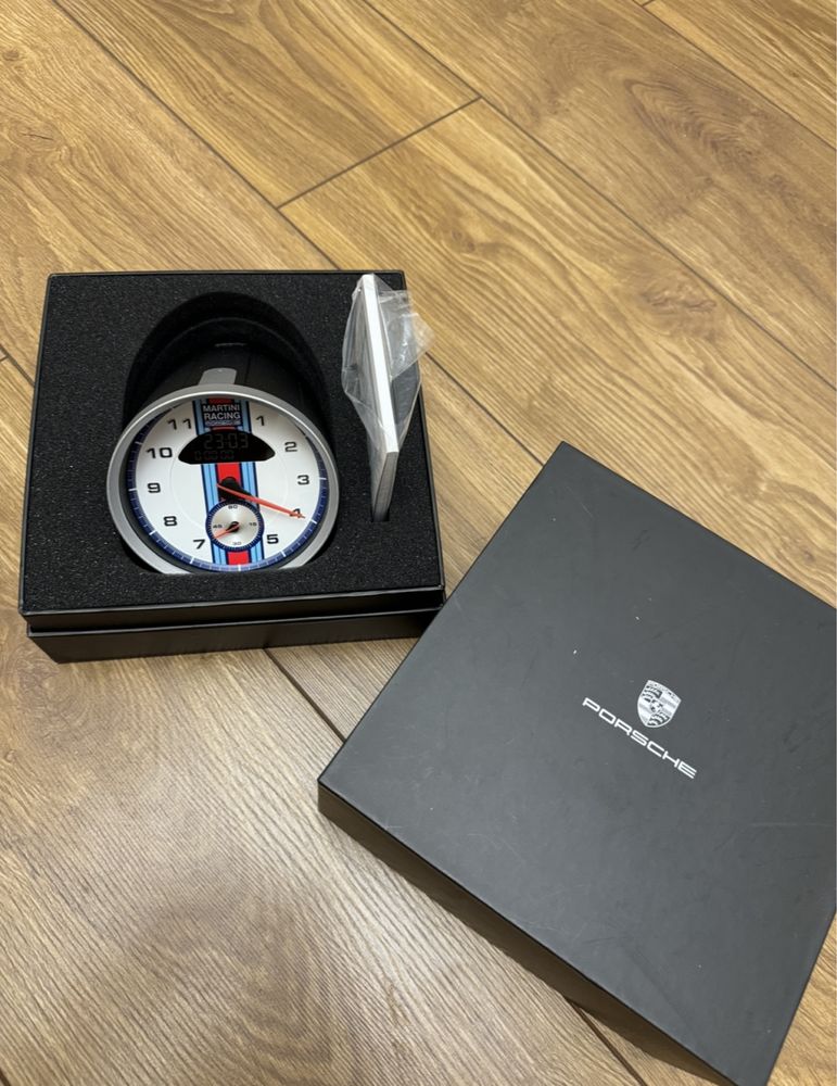 Настільний годинник Porsche Tabletop Clock - MARTINI RACING