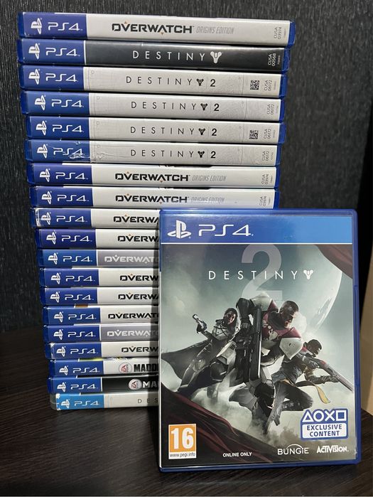 Продам комплект игр на ps4