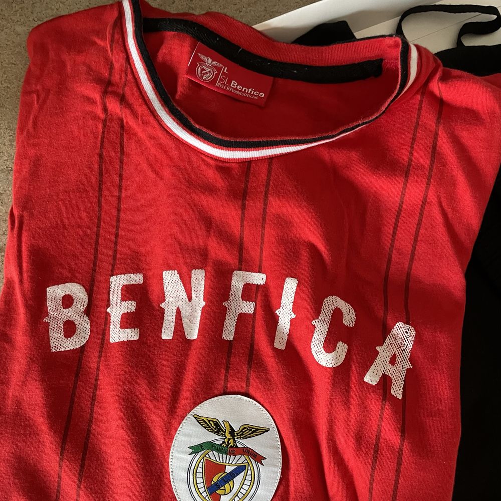 Pijama Vintage Benfica - Tamanho L (NOVO)