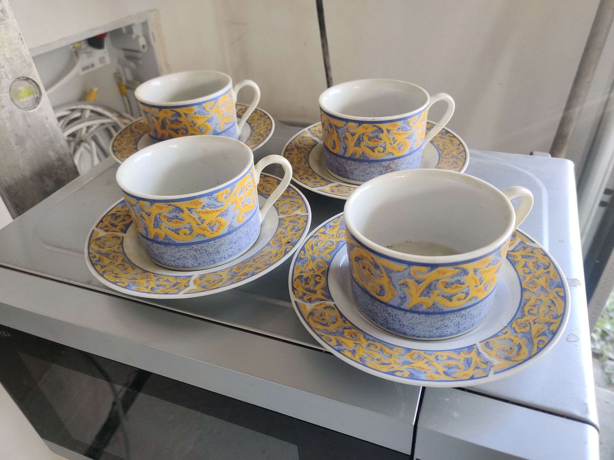 Porcelana PRL dzbanek filiżanka