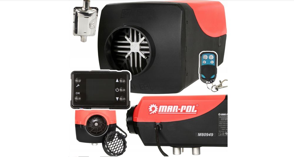 Nagrzewnica OLEJOWA Spalinowa OGRZEWANIE POSTOJOWE 12V 8kW Webasto