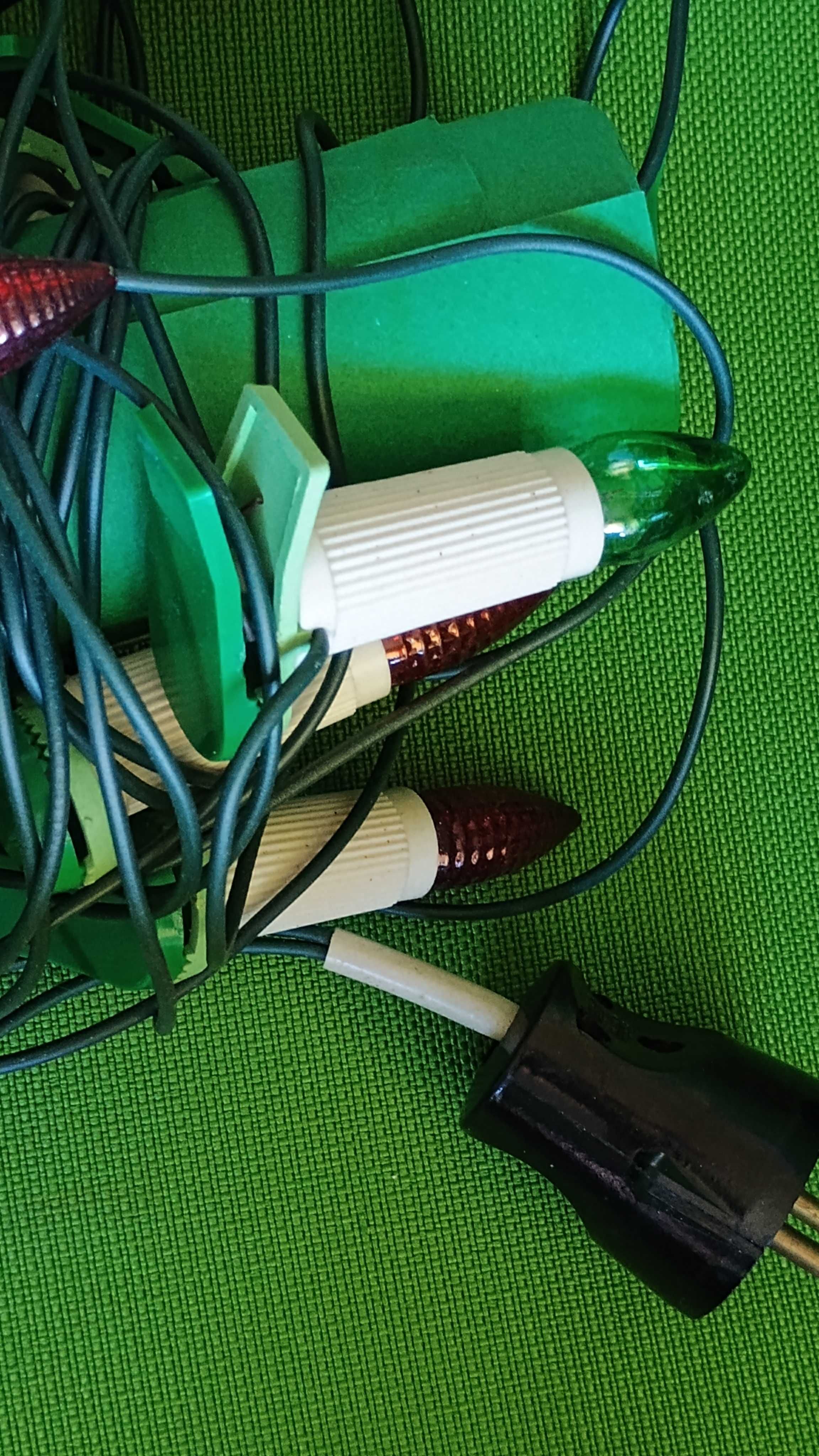Lampki choinkowe zPRL
