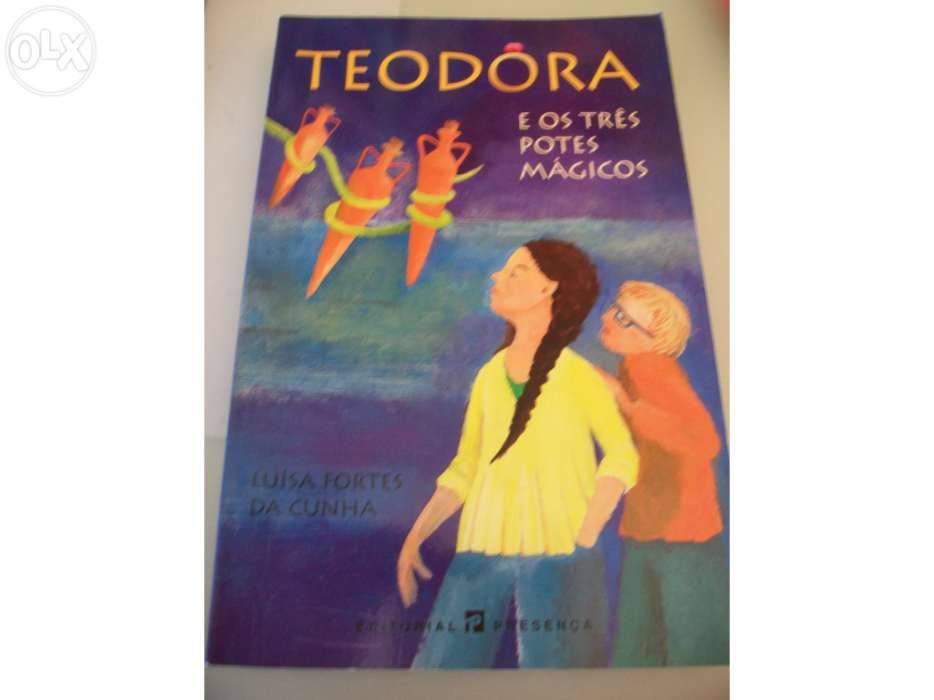 LIVRO NOVO " Teodora e os três potes mágicos" de Luisa Fortes da Cunha