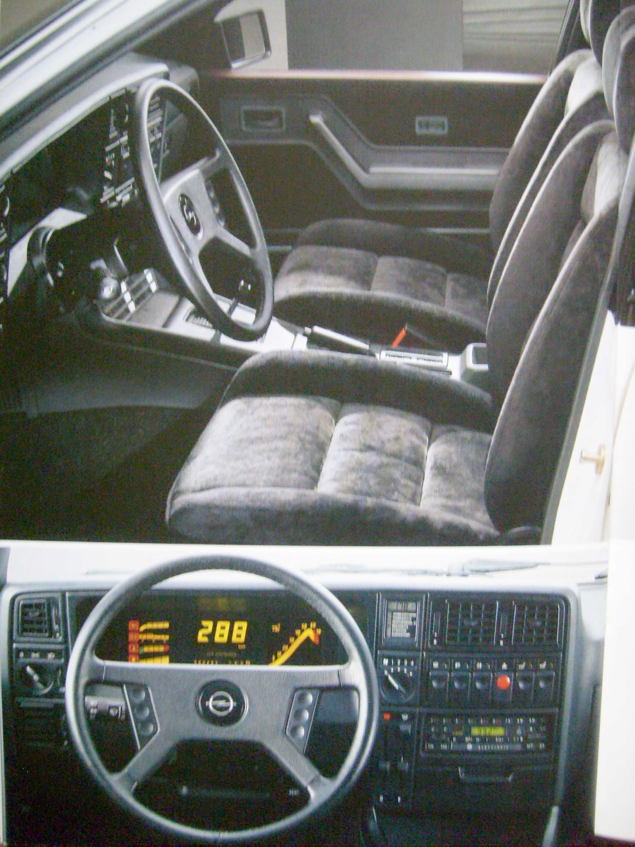 Opel Senator A2 / 1984  (2.2i/2.5i/3.0i/2.3 TD) prospekt 36 str., BDB-
