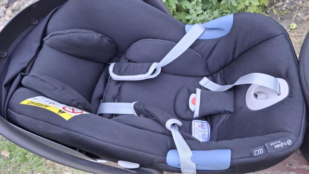 Коляска дитяча Cybex Balios S Lux black 3 в 1