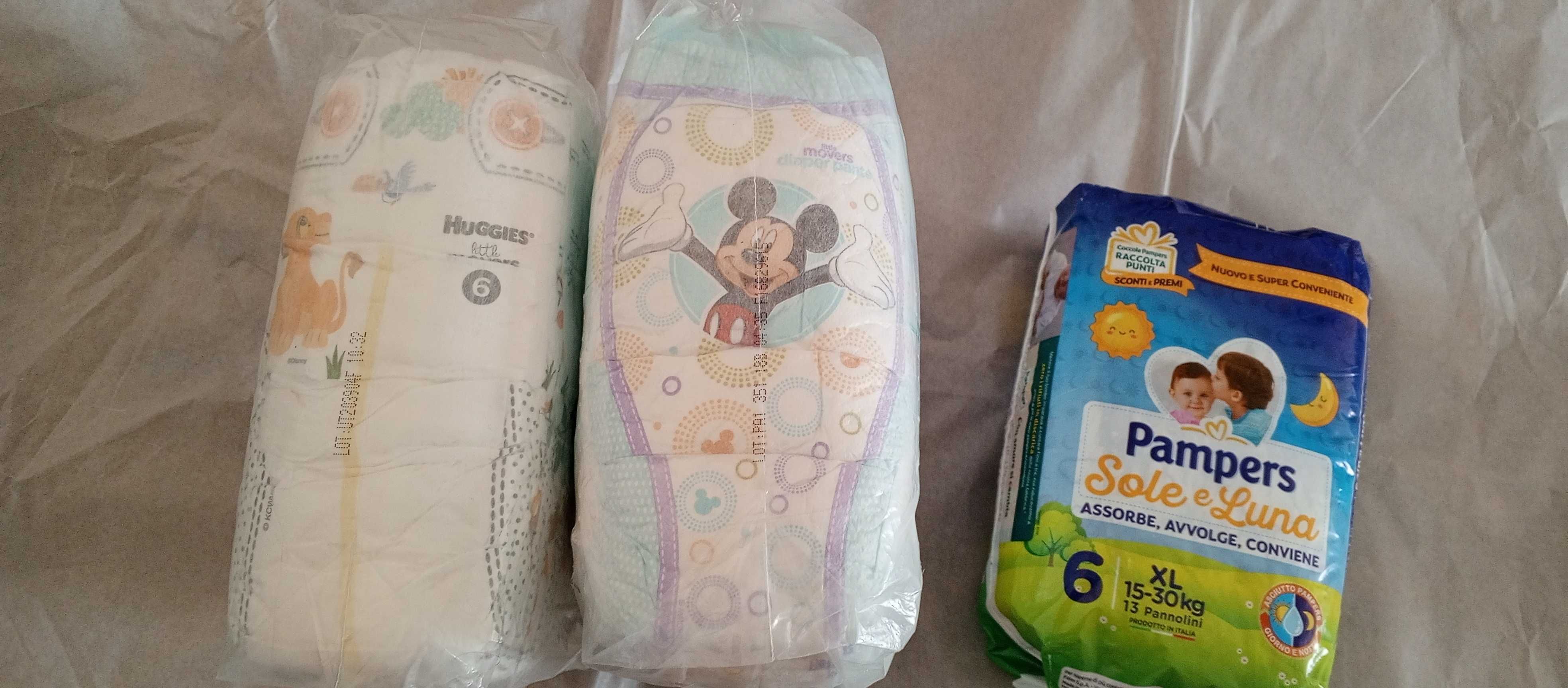 Підгузки Pampers Huggies pants 6 памперси, підгузники