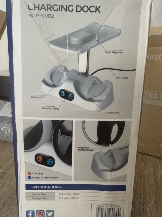 Charging dock carregador e suporte playstation