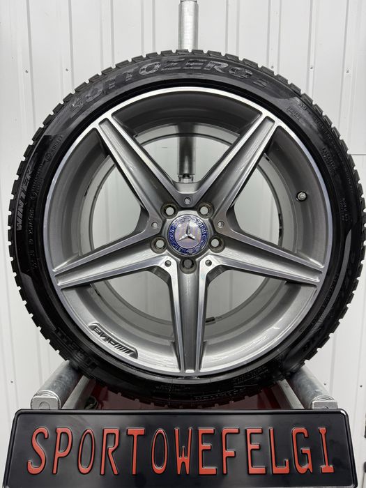 Alufelgi KOMPLET 18 cali 5x112 Mercedes Oryginał AMG C klasa W205 W212