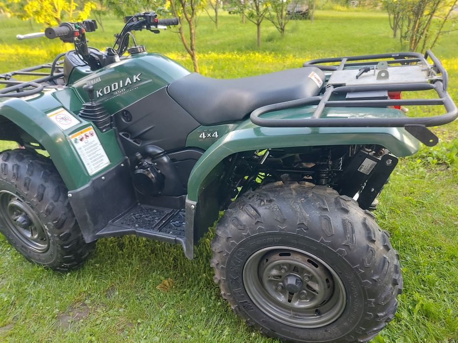 Yamaha Grizzly/Kodiak 450 4x4/Doposażony/Jak nówka salon