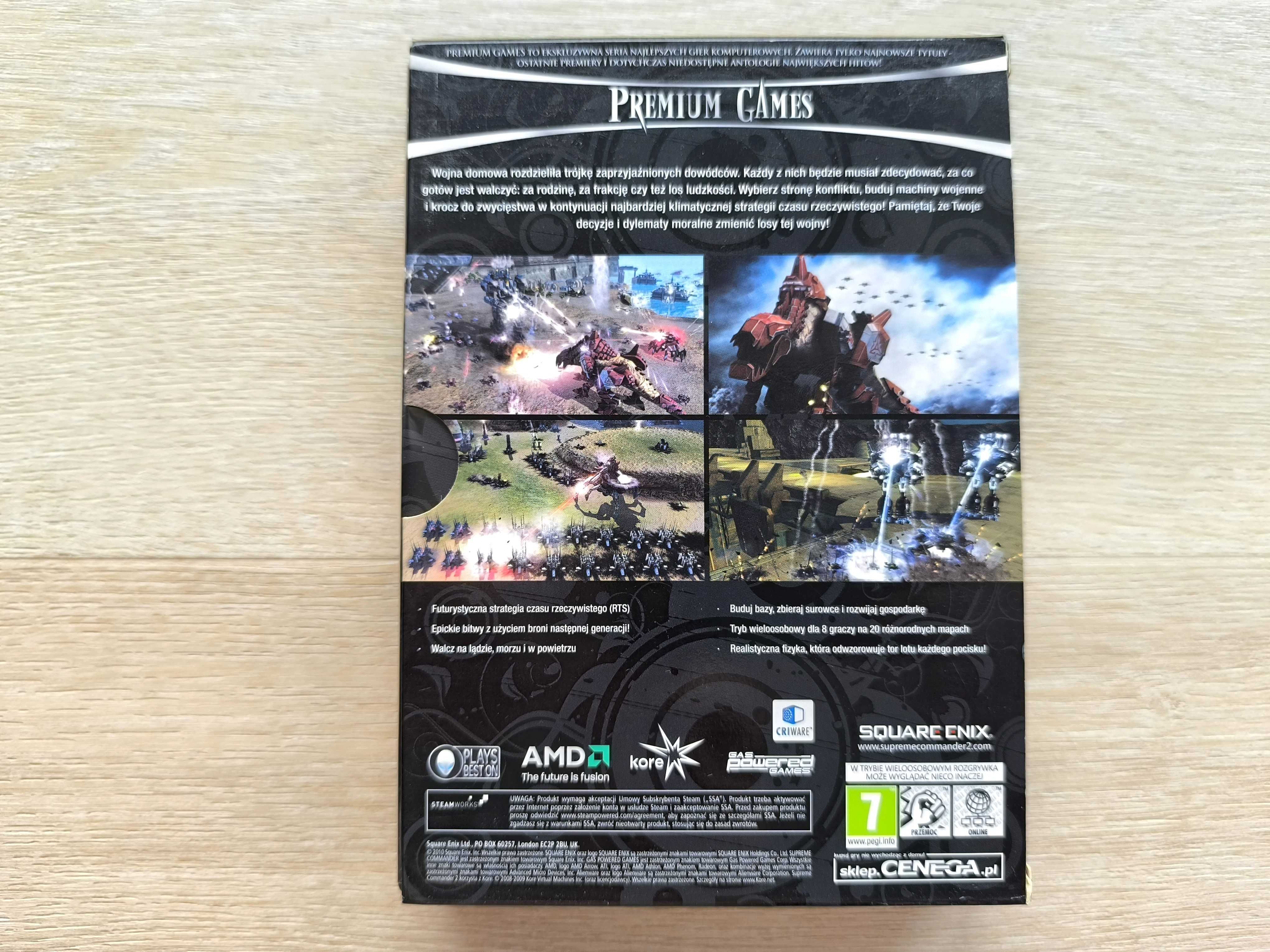 Supreme Commander 2 [PC] (Polska Wersja) PREMIUM GAMES - BOX