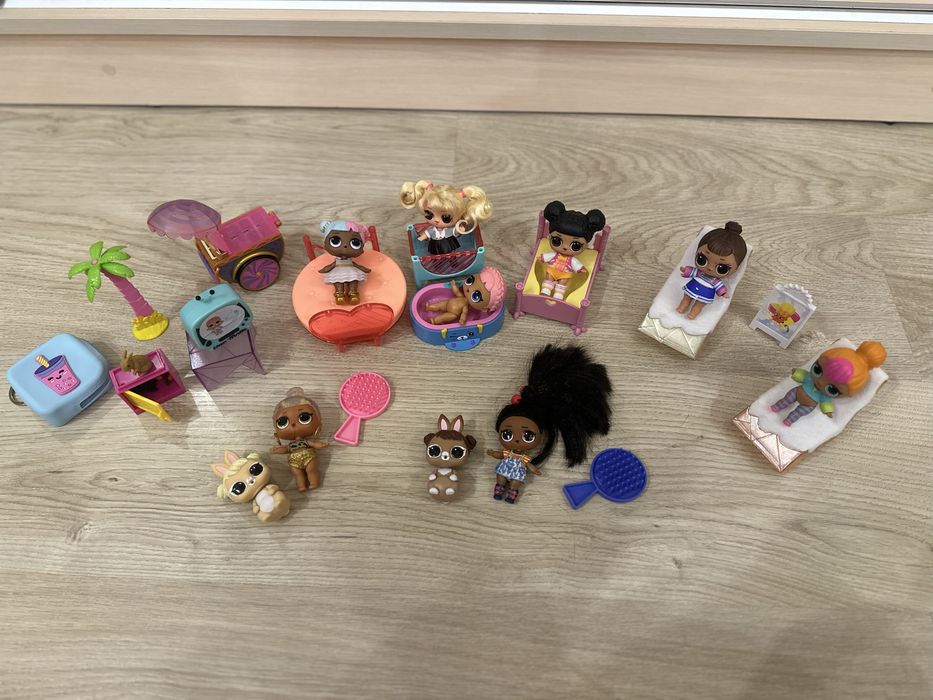 комплекти лол lol на вибір лялька ляльки LOL+по 5 аксесуарів до кожної