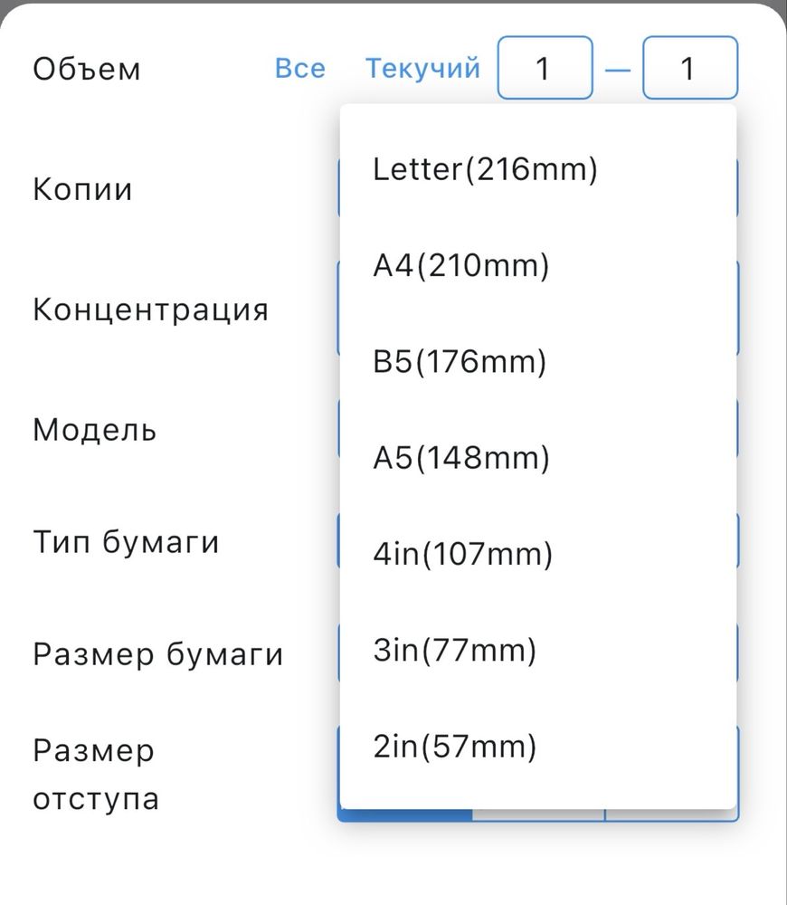 Компактний термопринтер Netum стандарний формат А4