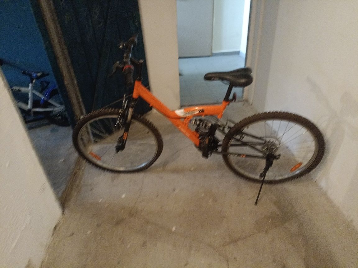 Rower 26", pomarańczowy