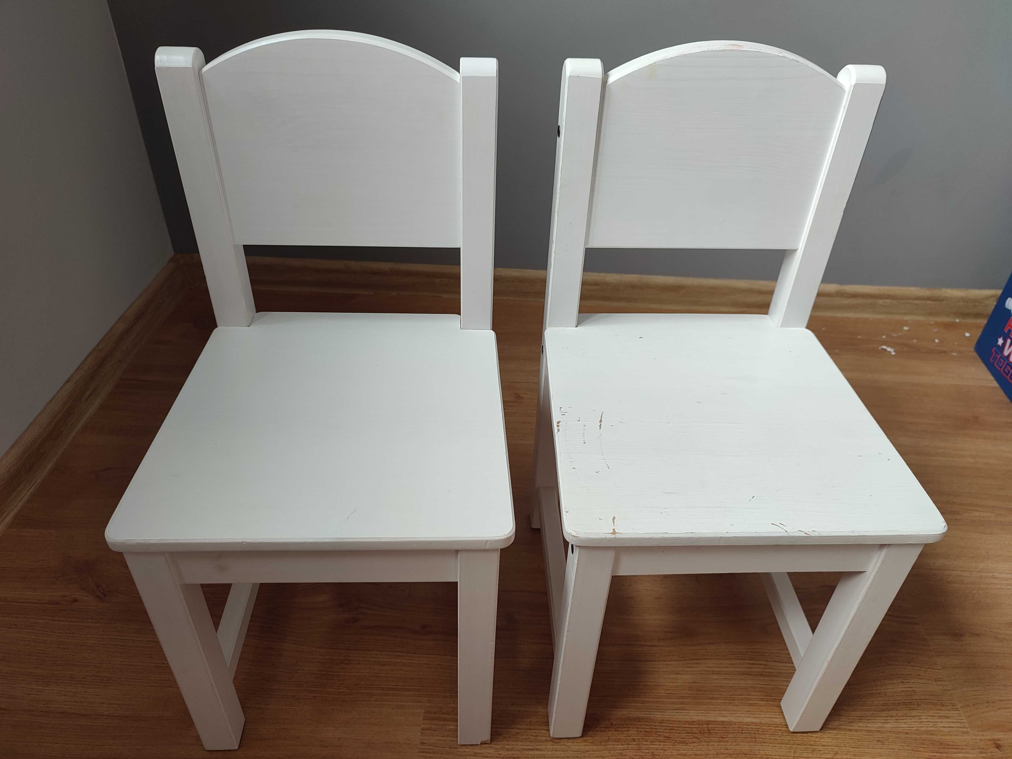 Krzesełko dziecięce drewniane Ikea x2
