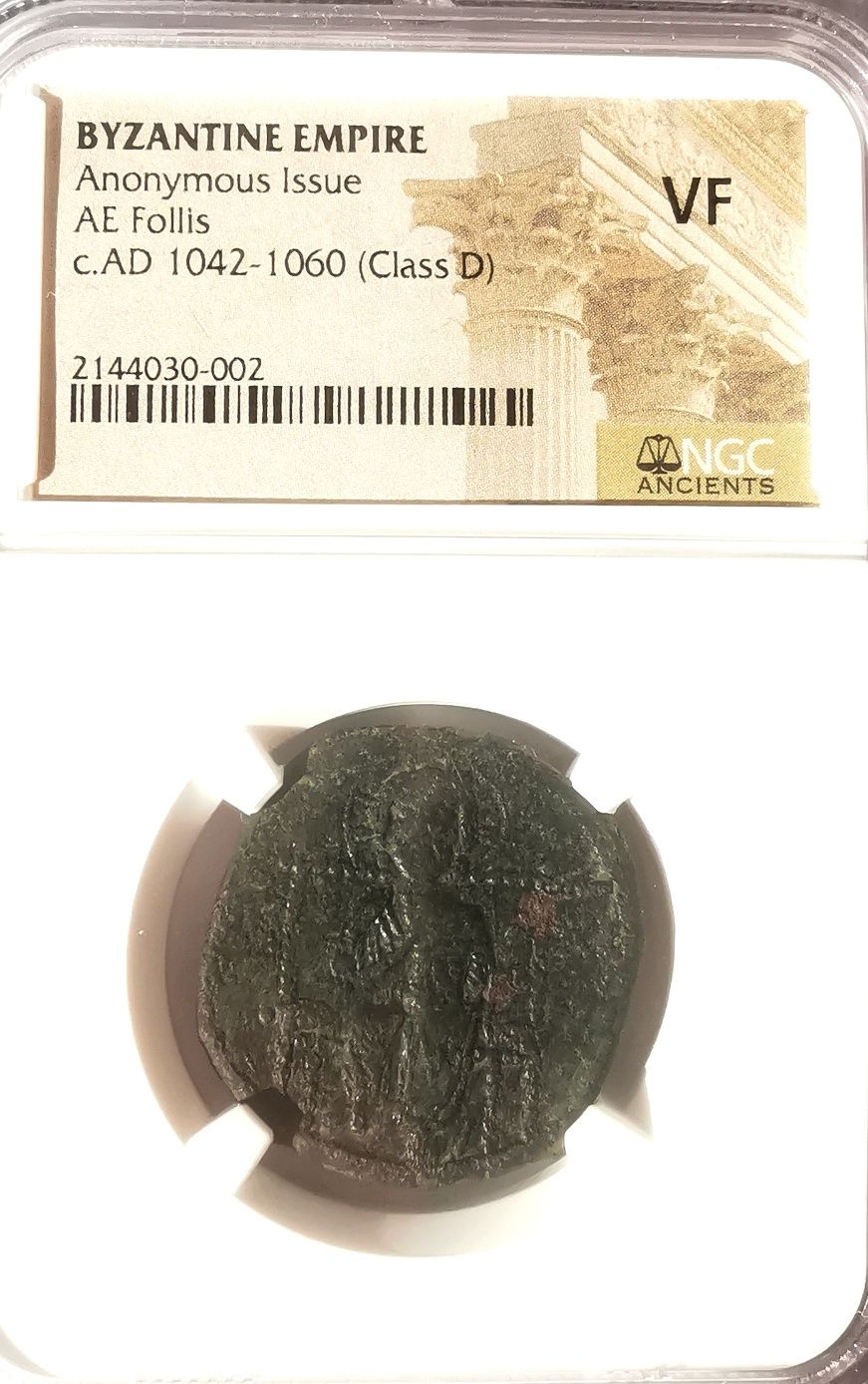 Konstantyn IX - Wielka Schizma / początek prawosławia - grading NGC