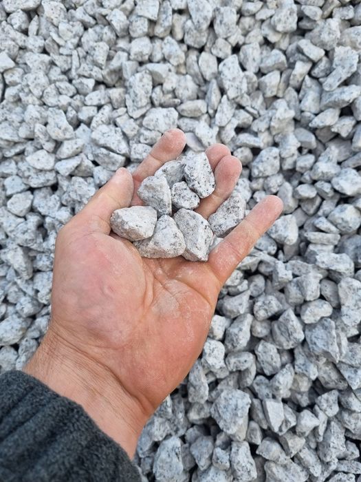 Grys dolomitowy biały 8-16 kamień ogrodowy ozdobny dekoracyjny