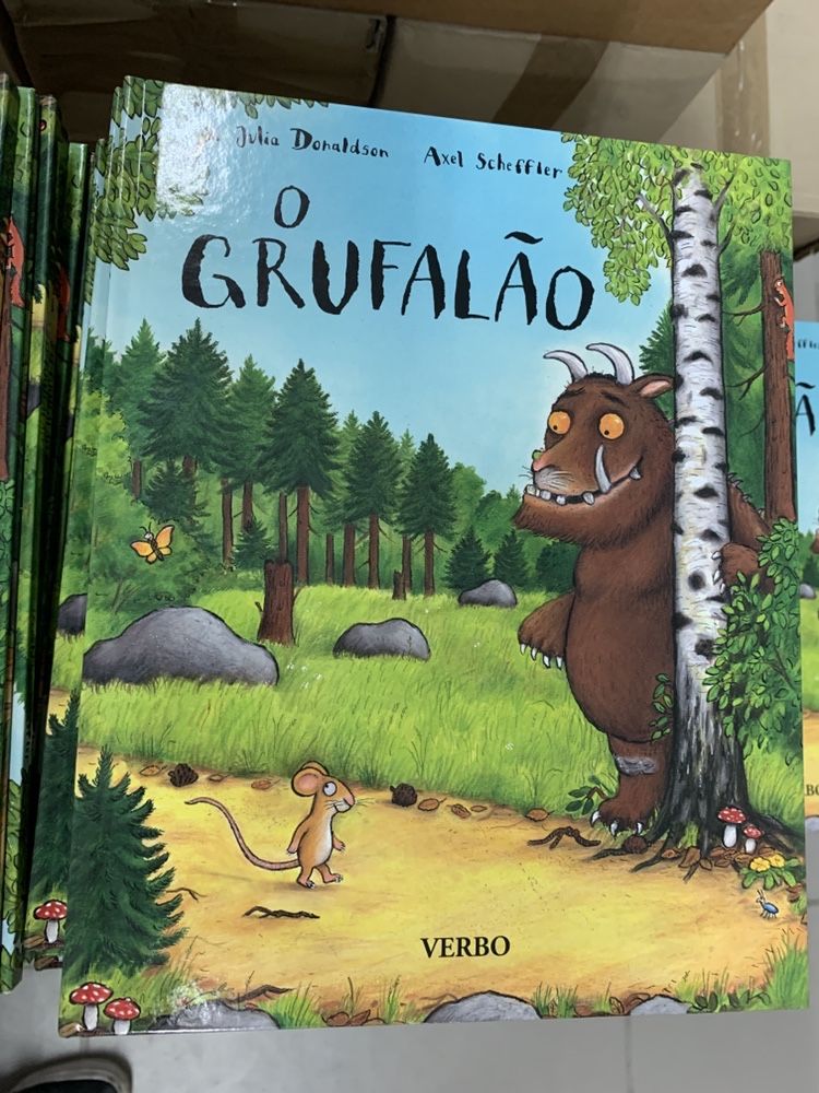 O Grufalão - LIVRO de Julia Donaldson; Tradução: Maria da Fé Peres