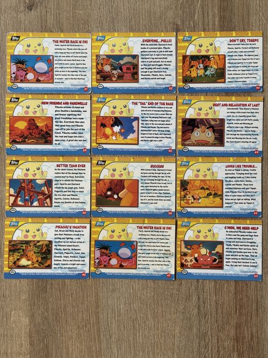 Karty Pokemon Pikachu Topps