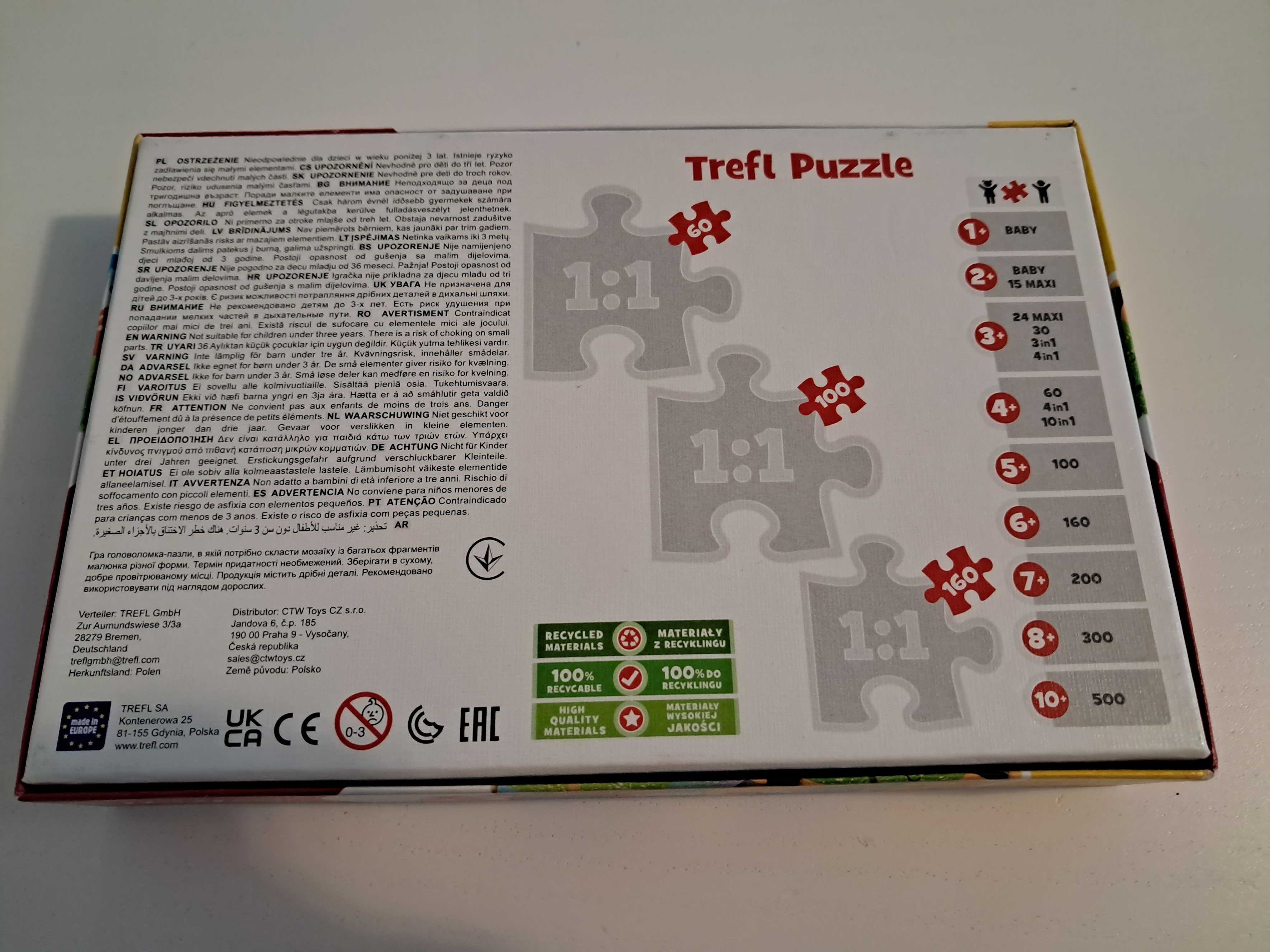 TREFL puzzle Pszczółka Maja 60 el.