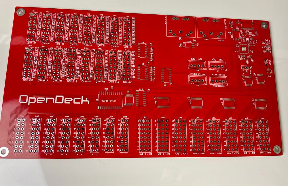 Platforma MIDI kontroler DIY OpenDeck size L tylko PCB