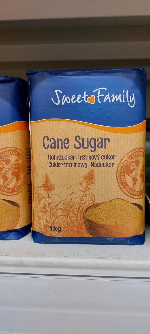 Тростинний цукор нерафінований тростниковый сахар1 кг