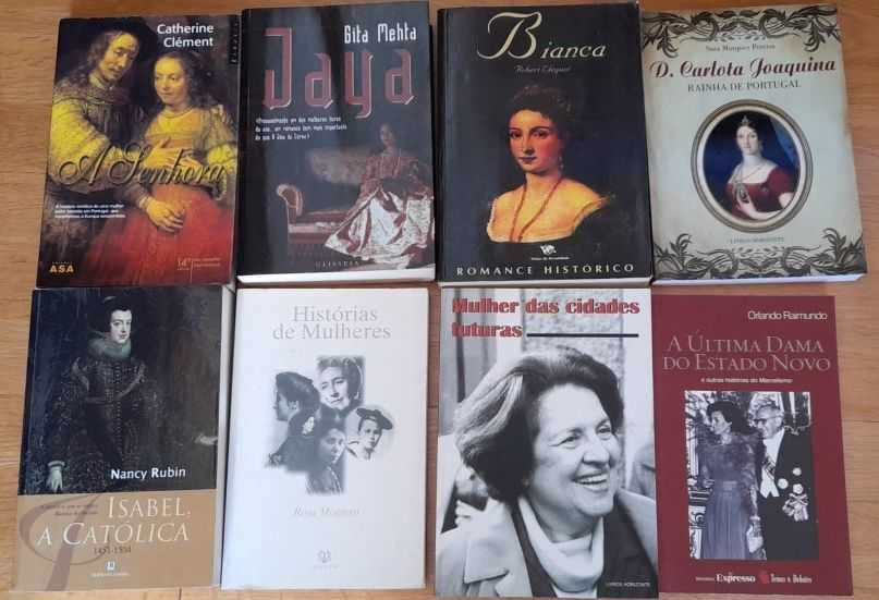 Livros sobre mulheres que ficaram para a História