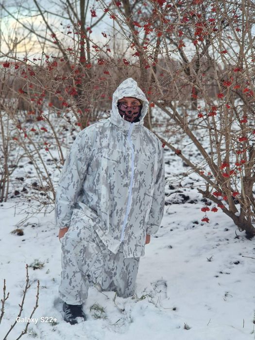 Зимовий маскувальний костюм multikcam alpine, масхалат зимовий