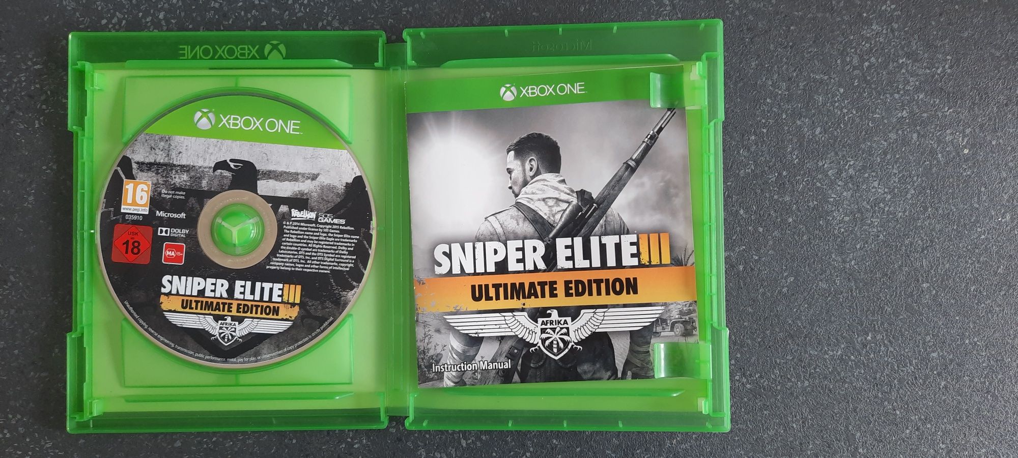 Sniper Elite 3 Afryka xbox one wersja PL