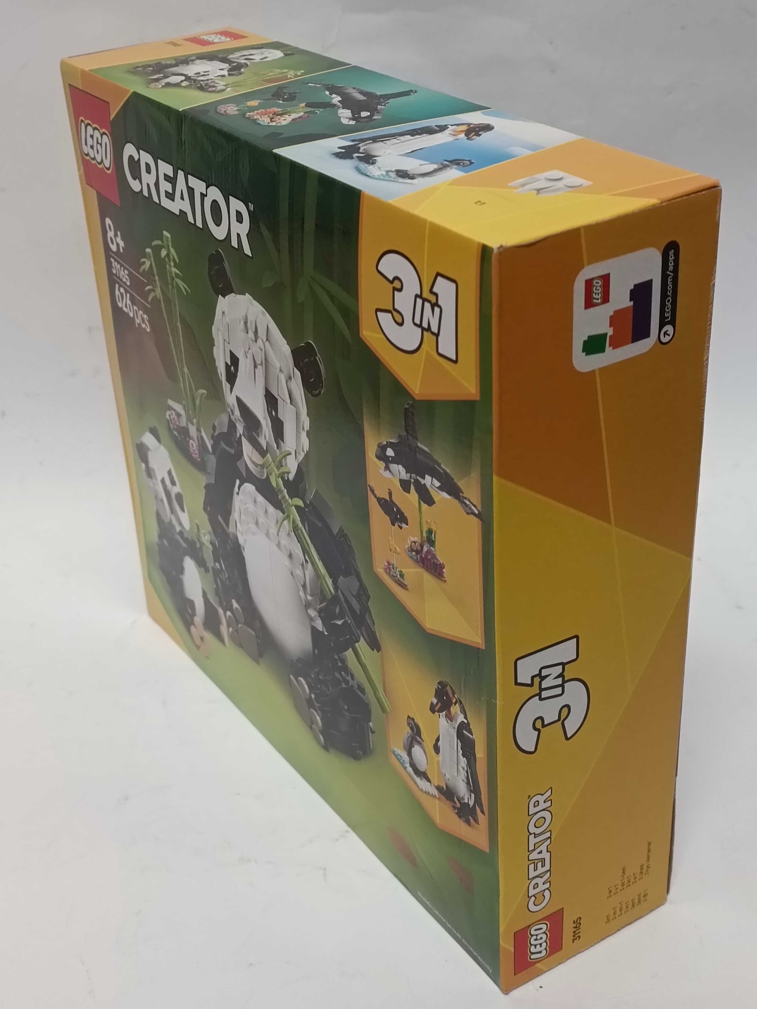 Lego Creator 31165 Dzikie Zwierzęta Rodzina Pand 3W1 500/06/25s