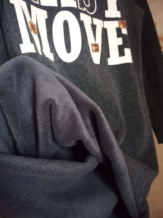 Світшок подовжений Свитшот удлиненный женский теплый зимний весенний с