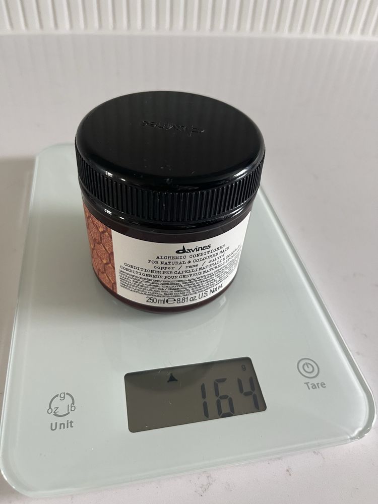 Maska odżywka Davines Alchemic Conditioner - copper, rudy