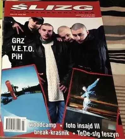 Ślizg, Klan, Juice, magazyny o rap i graffiti