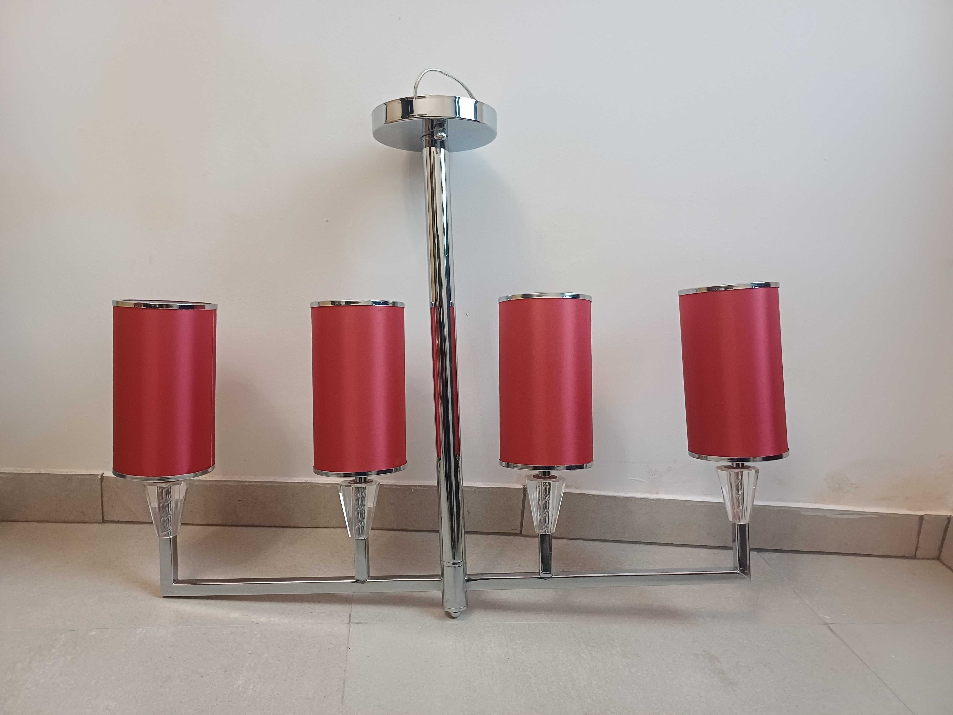 Żyrandol i lampa wisząca komplet