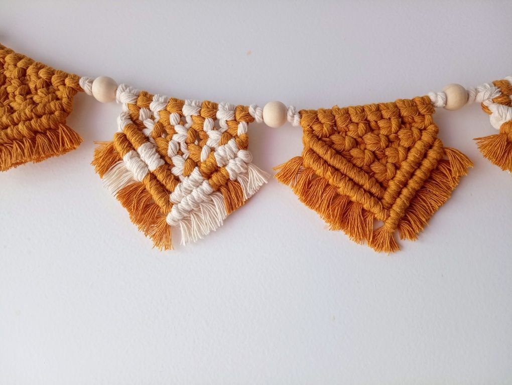 Grinalda em Macramé