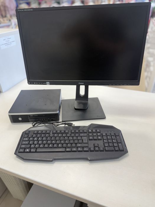 Komputer  HP Compaque Elite  USDT i3 120 SSD  + Monitor  Yama
