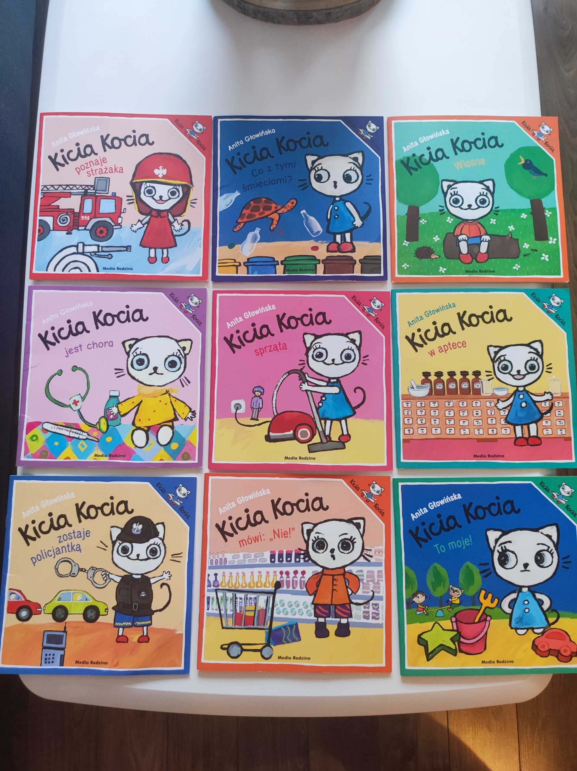 Książki Kicia Kocia 27 sztuk
