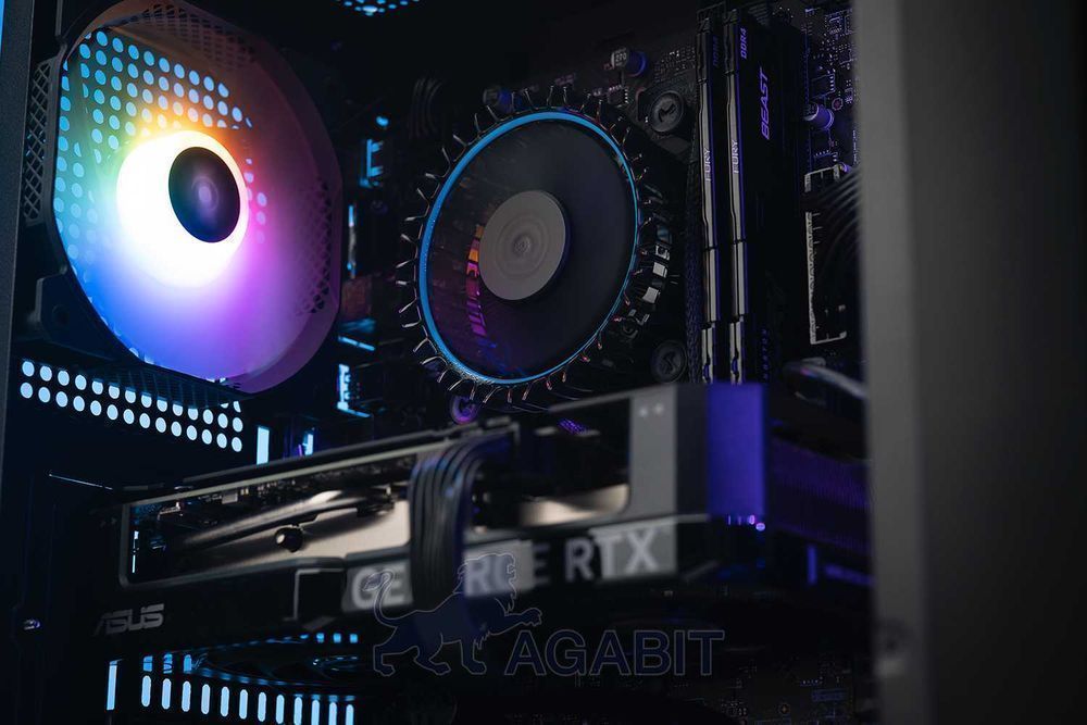 Обсидіан V4! i3-14100+RTX4060Ti+16Gb DDR4 ігровий комп'ютер игровой ПК