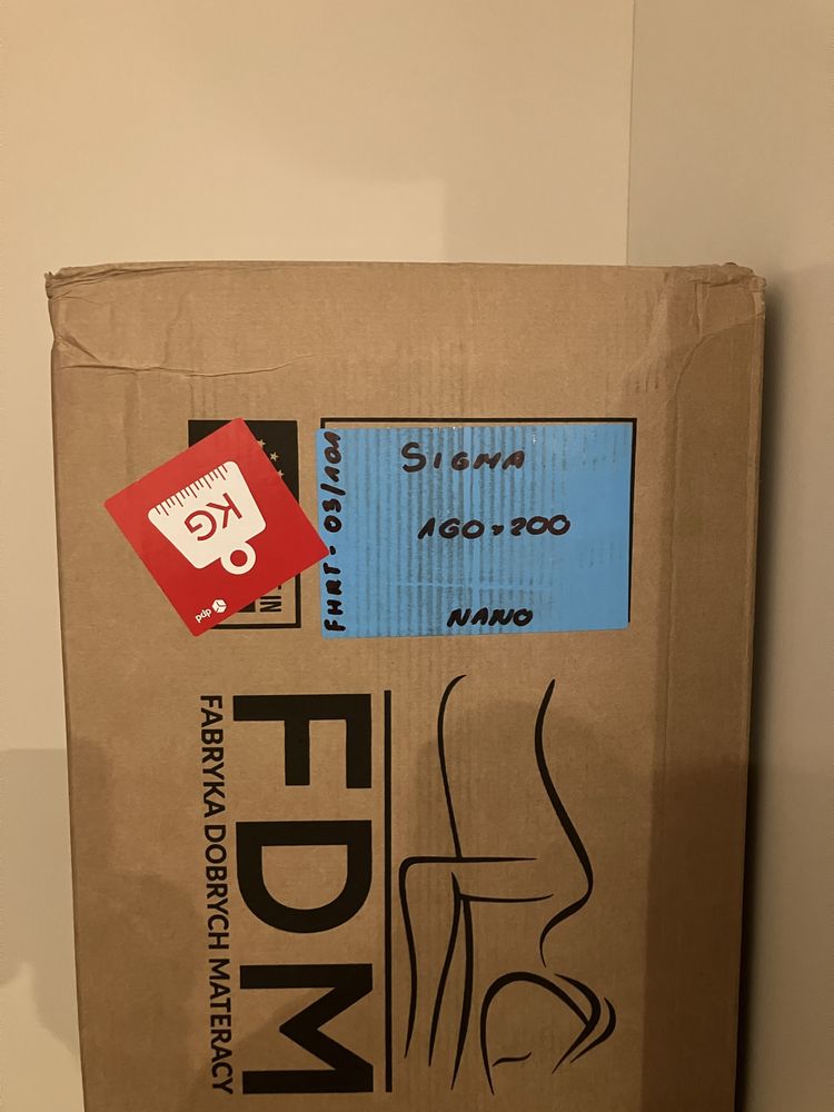 Materac FDM SIGMA nano 160x200 - Super stan! Gwarancja!