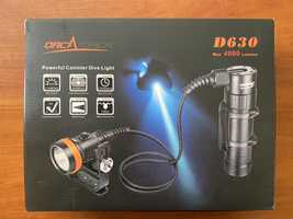 Продам канистровый фонарь для дайвинга OrcaTorch D630
