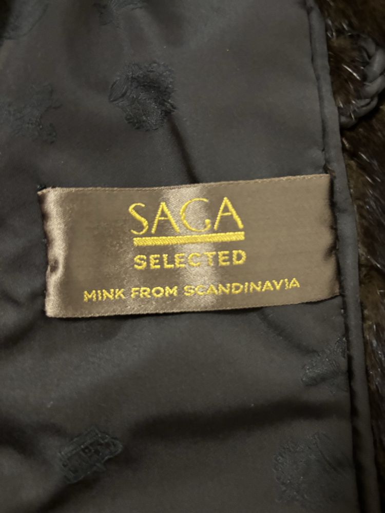 Futro z norek Saga mink selected from scandinavia